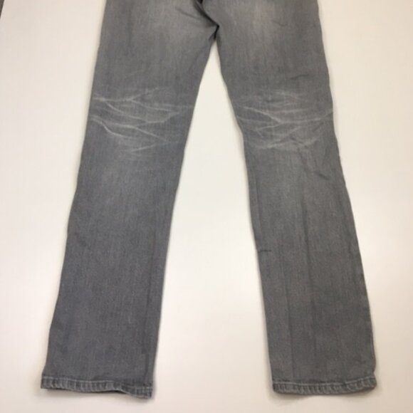 AG ADRIANO GOLDSCHMIED Gray The Tellis Modern Slim Italian Denim Jeans - Picture 13 of 15